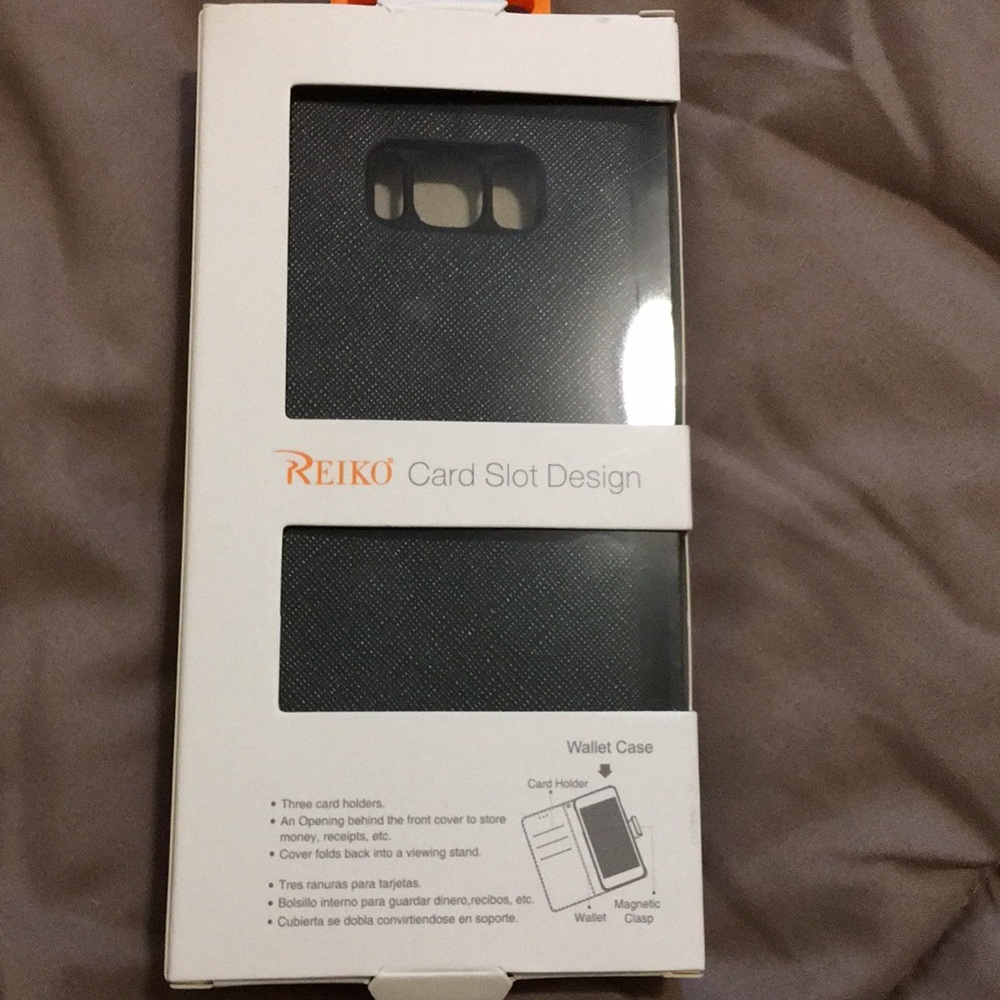 Reiko Wallet Case NIB Samsung Galaxy S8 Edge